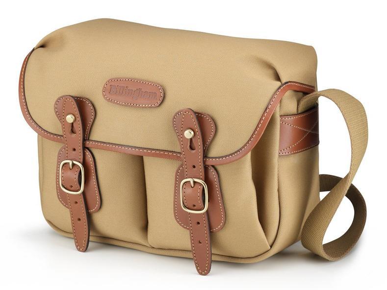 Billingham Hadley Small Camera Bag - Khaki Canvas / Tan Leather-Camera Bags-Billingham