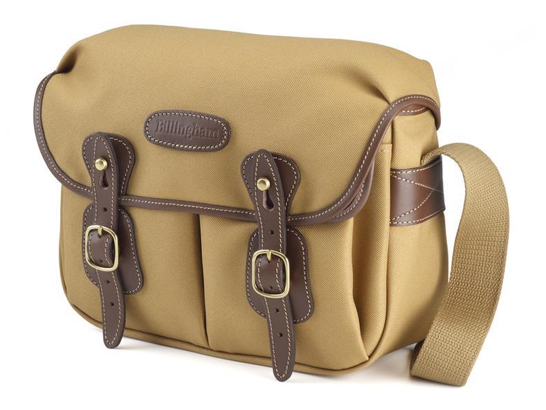 Billingham Hadley Small Camera Bag - Khaki FibreNyte / Chocolate Leather-Camera Bags-Billingham