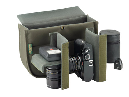 Billingham Hadley Small Camera Bag - Sage FibreNyte / Black Leather-Camera Bags-Kudos Cameras