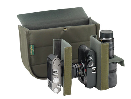 Billingham Hadley Small Camera Bag - Sage FibreNyte / Black Leather-Camera Bags-Kudos Cameras