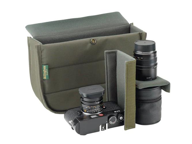 Billingham Hadley Small Camera Bag - Sage FibreNyte / Black Leather-Camera Bags-Kudos Cameras