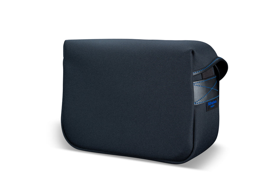 Billingham Hadley Small Midnight Edition Camera Bag - Black FibreNyte / Black Leather / Blue Stitching inc SP15 Shoulder Pad-Camera Bags-Kudos Cameras