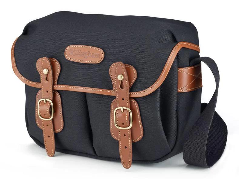Billingham Hadley Small Pro Camera Bag - Black Canvas / Tan Leather-Camera Bags-Kudos Cameras