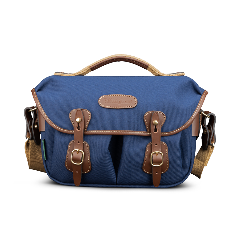 Billingham Hadley Small Pro Camera Bag - Navy FibreNyte / Chocolate Leather-Camera Bags-Billingham