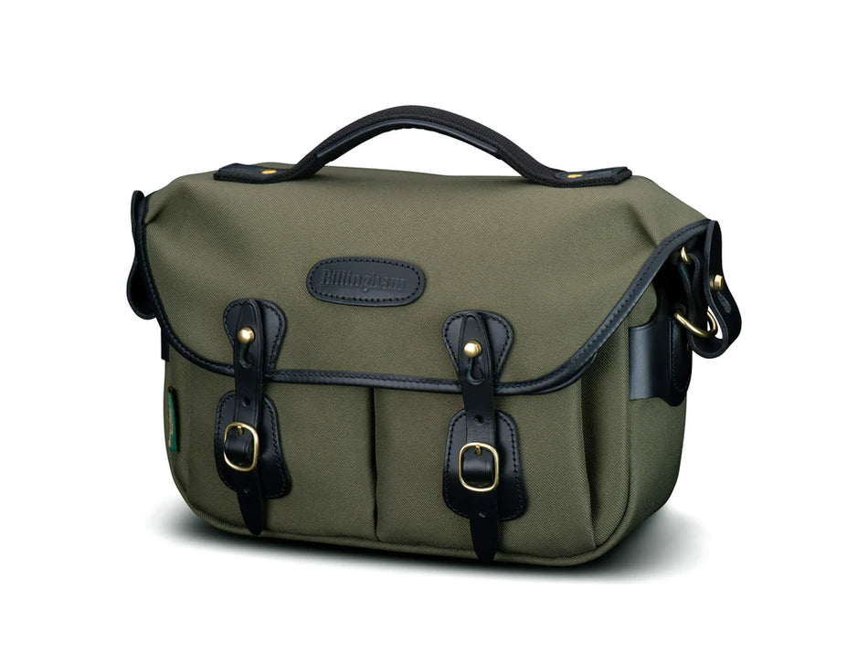 Billingham Hadley Small Pro Camera Bag - Sage FibreNyte / Black Leather-Camera Bags-Billingham