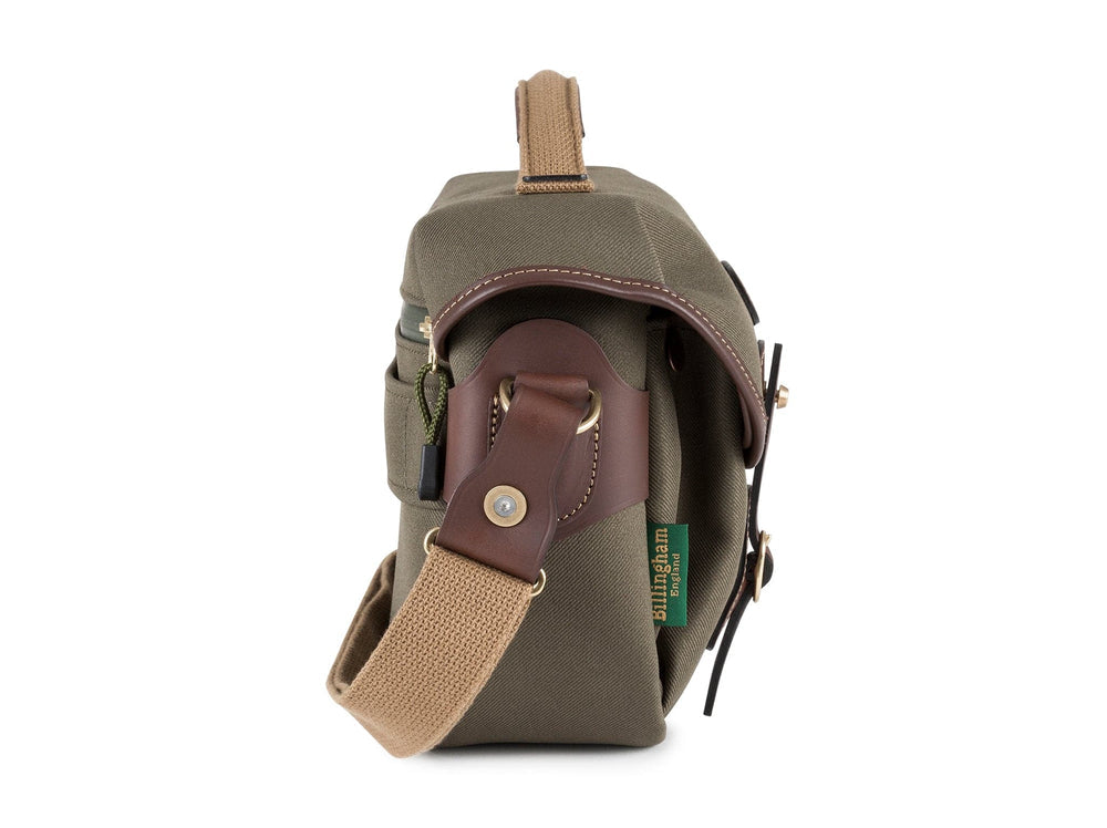 Billingham Hadley Small Pro Camera Bag - Sage FibreNyte / Chocolate Leather-Camera Bags-Kudos Cameras
