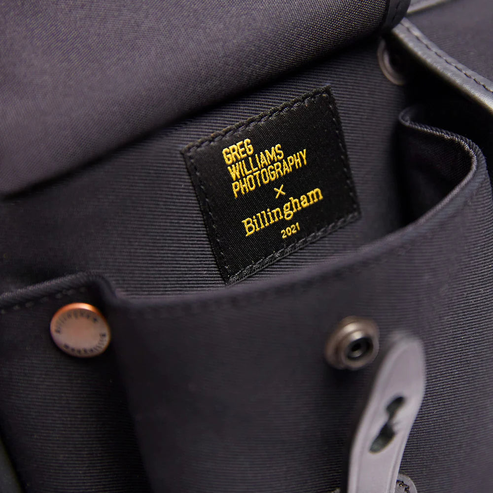 Billingham Hadley Small Pro Greg Williams X Edition Camera Bag - Black Canvas / Black Leather inc SP40 Shoulder Pad-Camera Bags-Kudos Cameras