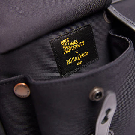 Billingham Hadley Small Pro Greg Williams X Edition Camera Bag - Black Canvas / Black Leather inc SP40 Shoulder Pad-Camera Bags-Kudos Cameras