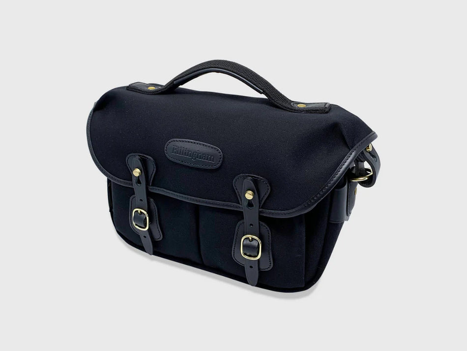 Billingham Hadley Small Pro Greg Williams X Edition Camera Bag - Black Canvas / Black Leather inc SP40 Shoulder Pad-Camera Bags-Kudos Cameras