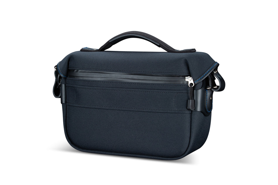 Billingham Hadley Small Pro Midnight Edition Camera Bag - Black FibreNyte / Black Leather / Blue Stitching inc SP15 Shoulder Pad-Camera Bags-Kudos Cameras