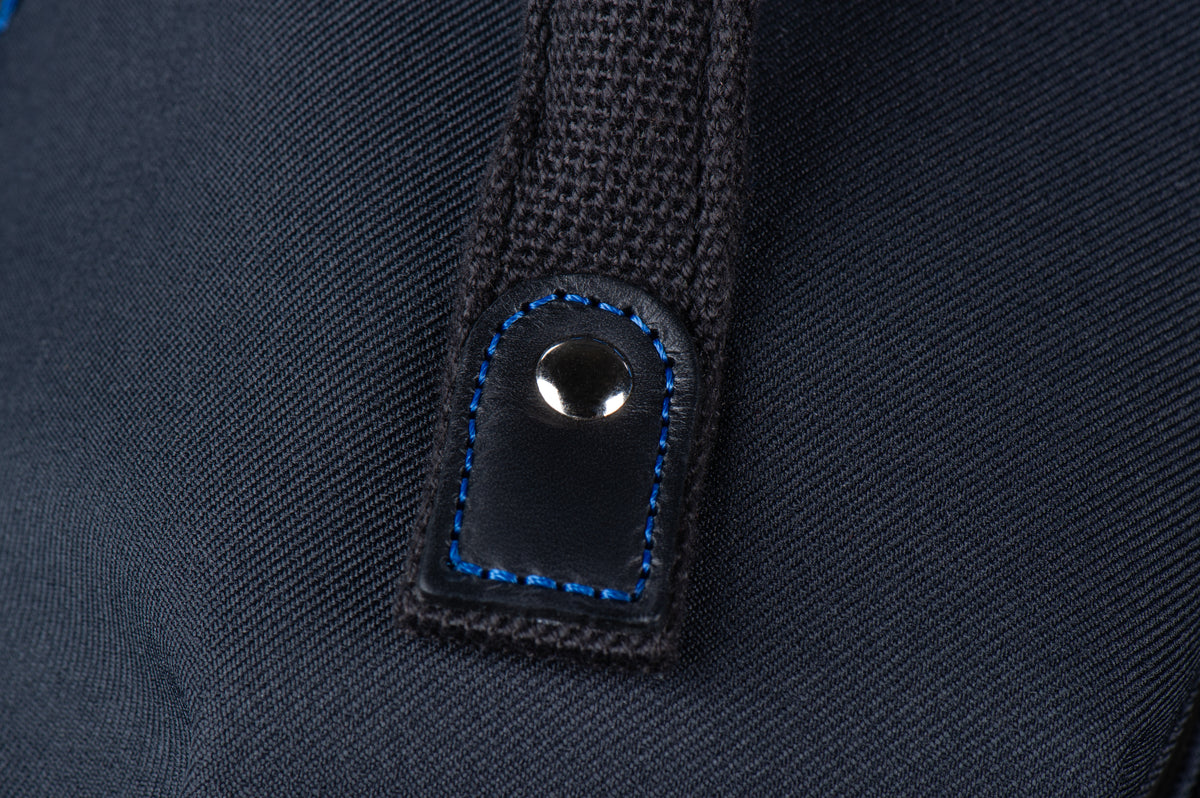 Billingham Hadley Small Pro Midnight Edition Camera Bag - Black FibreNyte / Black Leather / Blue Stitching inc SP15 Shoulder Pad-Camera Bags-Billingham