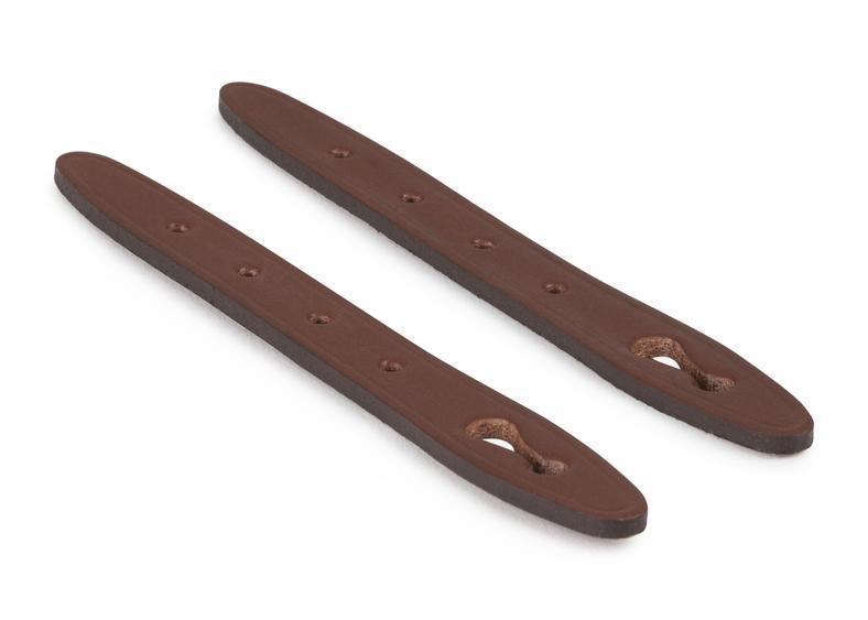 Billingham Hadley Small Pro (Pair) Front Straps - Chocolate Leather-Camera Bag Accessories-Billingham