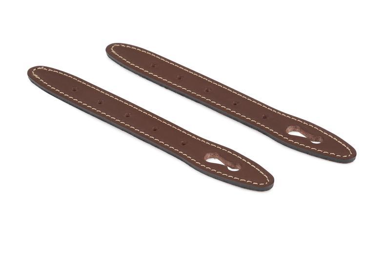 Billingham Hadley Standard Stitched (Pair) Front Straps - Chocolate-Camera Bag Accessories-Billingham