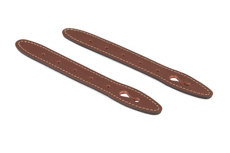 Billingham Hadley Standard Stitched (Pair) Front Straps - Tan-Camera Bag Accessories-Kudos Cameras