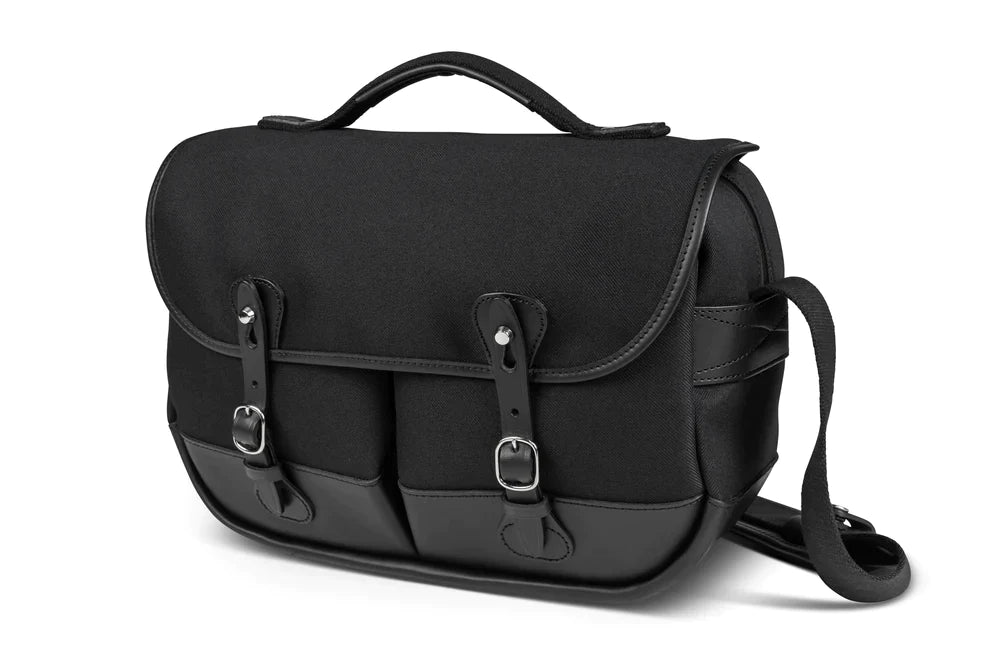 Billingham Mini Eventer Camera Bag - Black FibreNyte / Black Leather-Camera Bags-Kudos Cameras