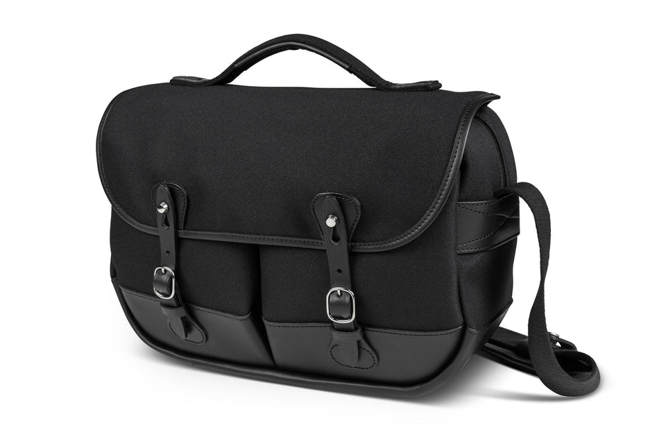 Billingham Mini Eventer Camera Bag - Black FibreNyte / Black Leather-Camera Bags-Billingham