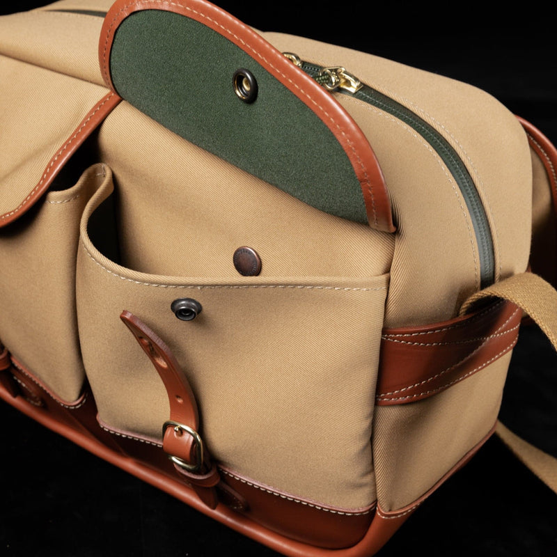 Billingham Mini Eventer Camera Bag - Khaki Canvas / Tan Leather-Camera Bags-Kudos Cameras
