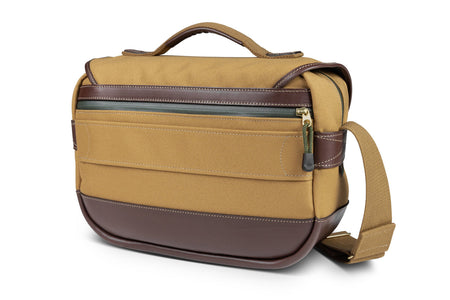 Billingham Mini Eventer Camera Bag - Khaki FibreNyte / Chocolate Leather-Camera Bags-Kudos Cameras
