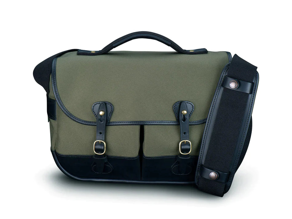 Billingham Mini Eventer Camera Bag - Sage FibreNyte / Black Leather-Camera Bags-Kudos Cameras