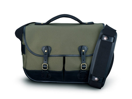 Billingham Mini Eventer Camera Bag - Sage FibreNyte / Black Leather-Camera Bags-Kudos Cameras
