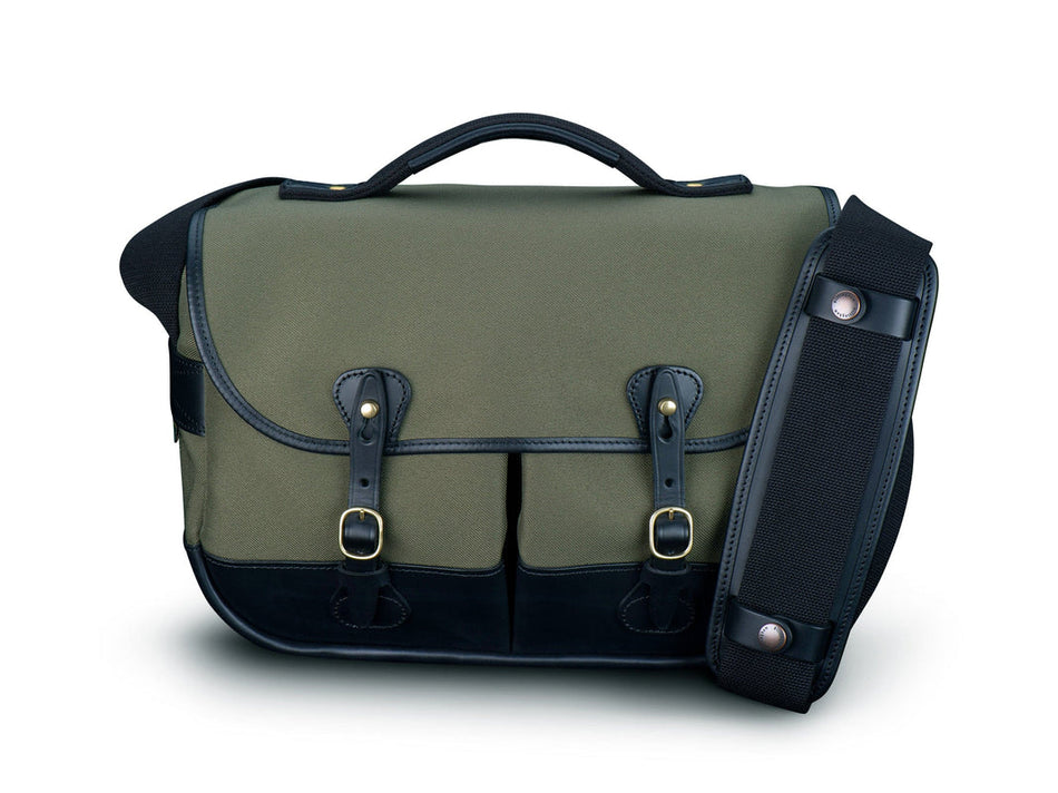Billingham Mini Eventer Camera Bag - Sage FibreNyte / Black Leather-Camera Bags-Billingham