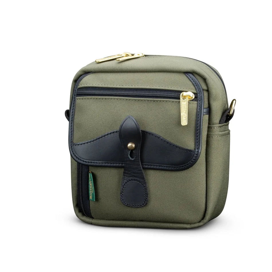 Billingham Pola Stowaway Camera Bag - Sage FibreNyte / Black Leather-Camera Bags-Kudos Cameras