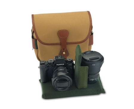 Billingham S2 Camera Bag - Black FibreNyte / Black Leather-Camera Bags-Kudos Cameras