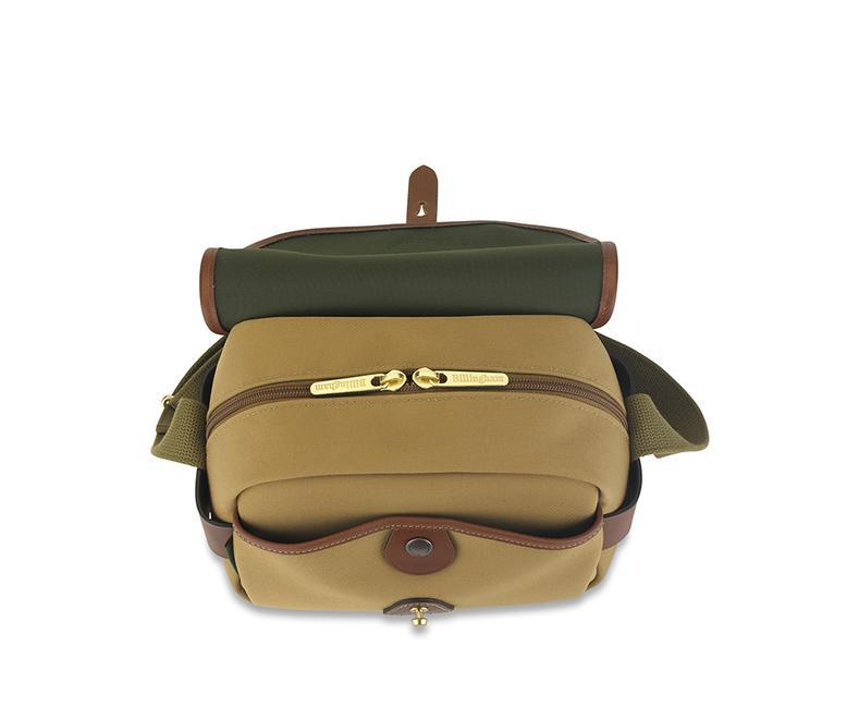 Billingham S2 Camera Bag - Khaki Canvas / Tan Leather-Camera Bags-Kudos Cameras