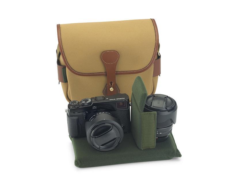 Billingham S2 Camera Bag - Khaki Canvas / Tan Leather-Camera Bags-Kudos Cameras