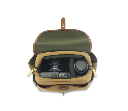 Billingham S2 Camera Bag - Khaki Canvas / Tan Leather-Camera Bags-Kudos Cameras
