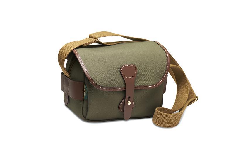 Billingham S2 Camera Bag - Sage FibreNyte / Chocolate Leather-Camera Bags-Billingham