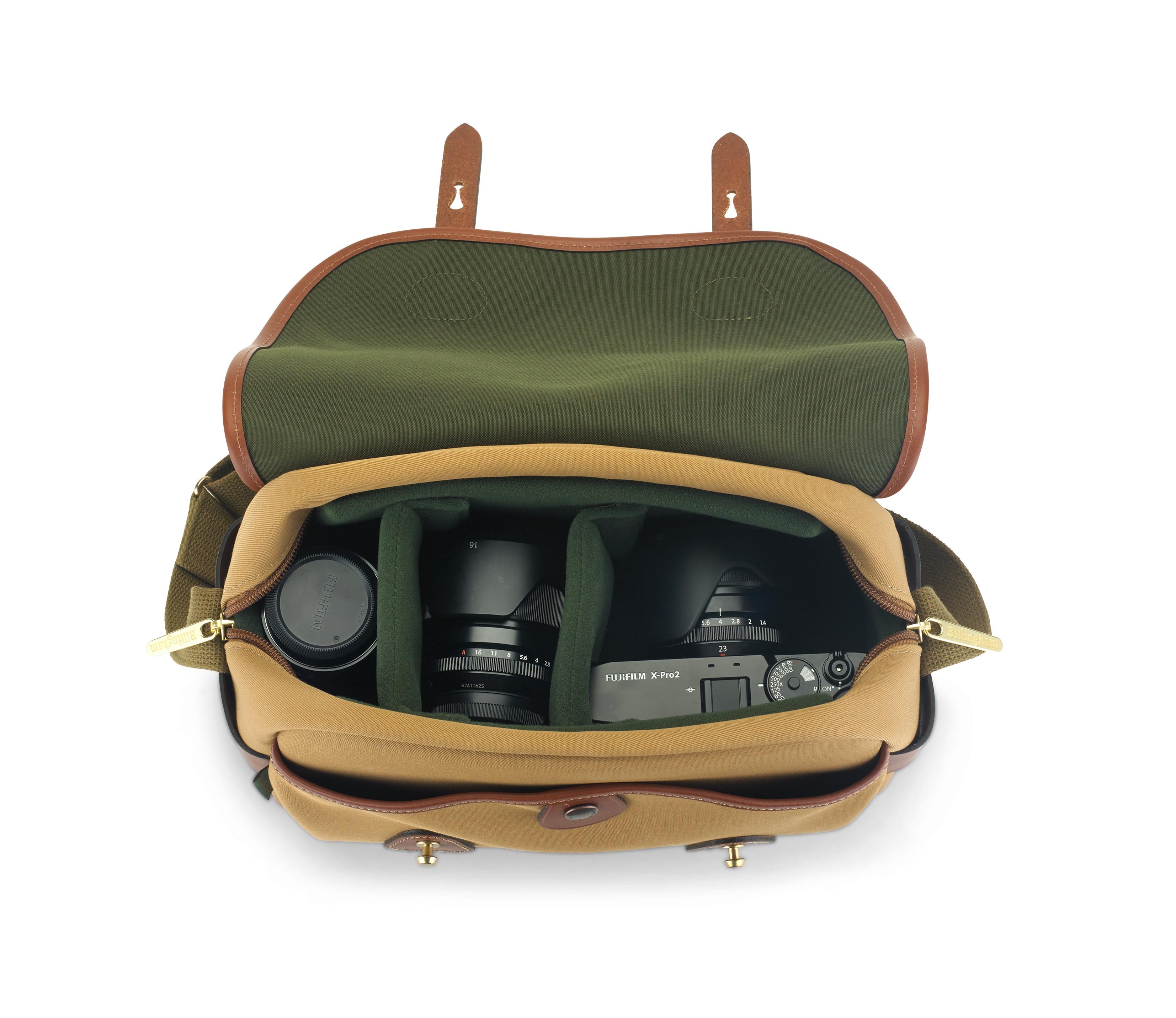 Billingham S3 Camera Bag - Black FibreNyte / Black Leather-Camera Bags-Kudos Cameras