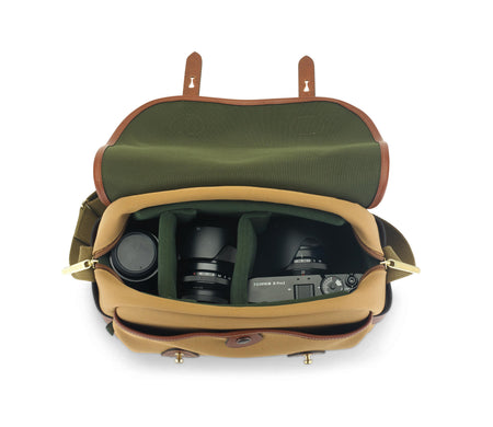 Billingham S3 Camera Bag - Black FibreNyte / Black Leather-Camera Bags-Kudos Cameras