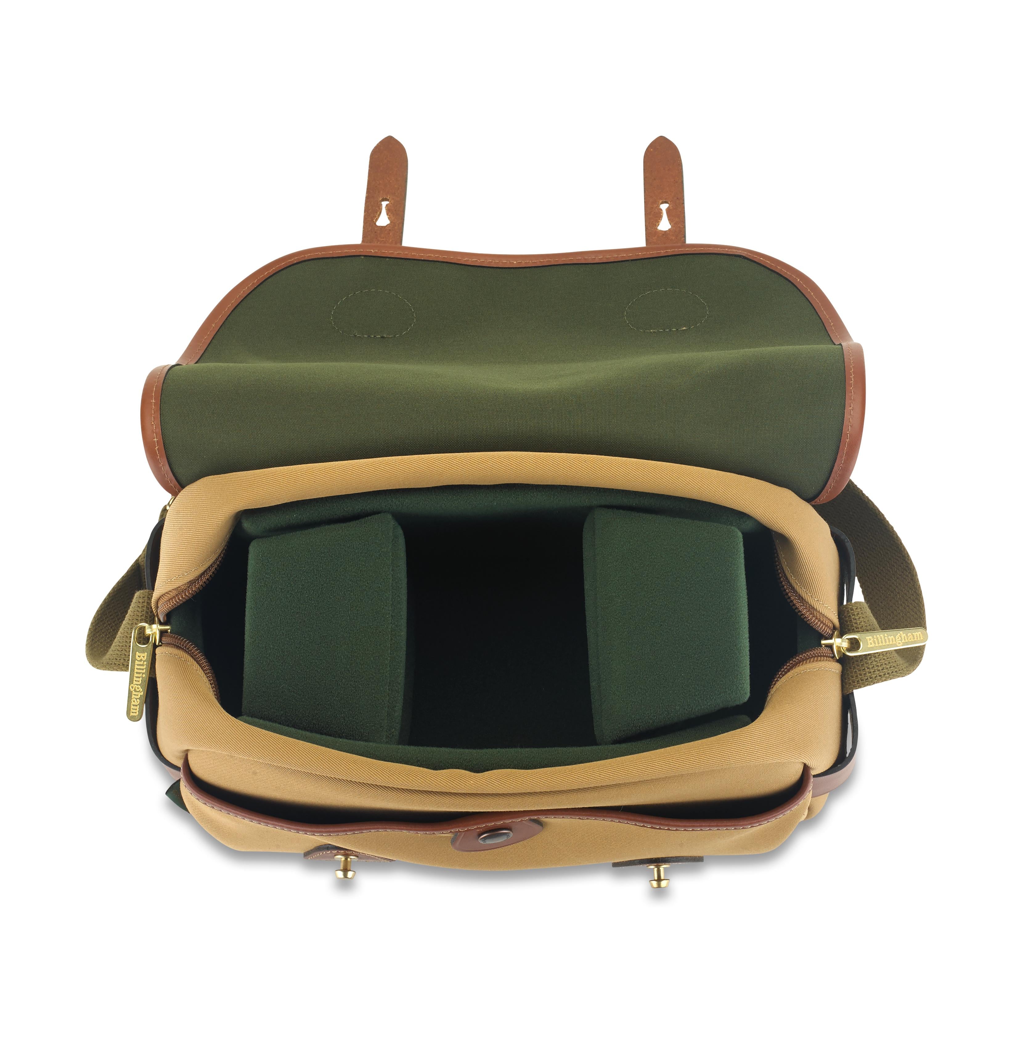 Billingham S3 Camera Bag - Black FibreNyte / Black Leather-Camera Bags-Kudos Cameras