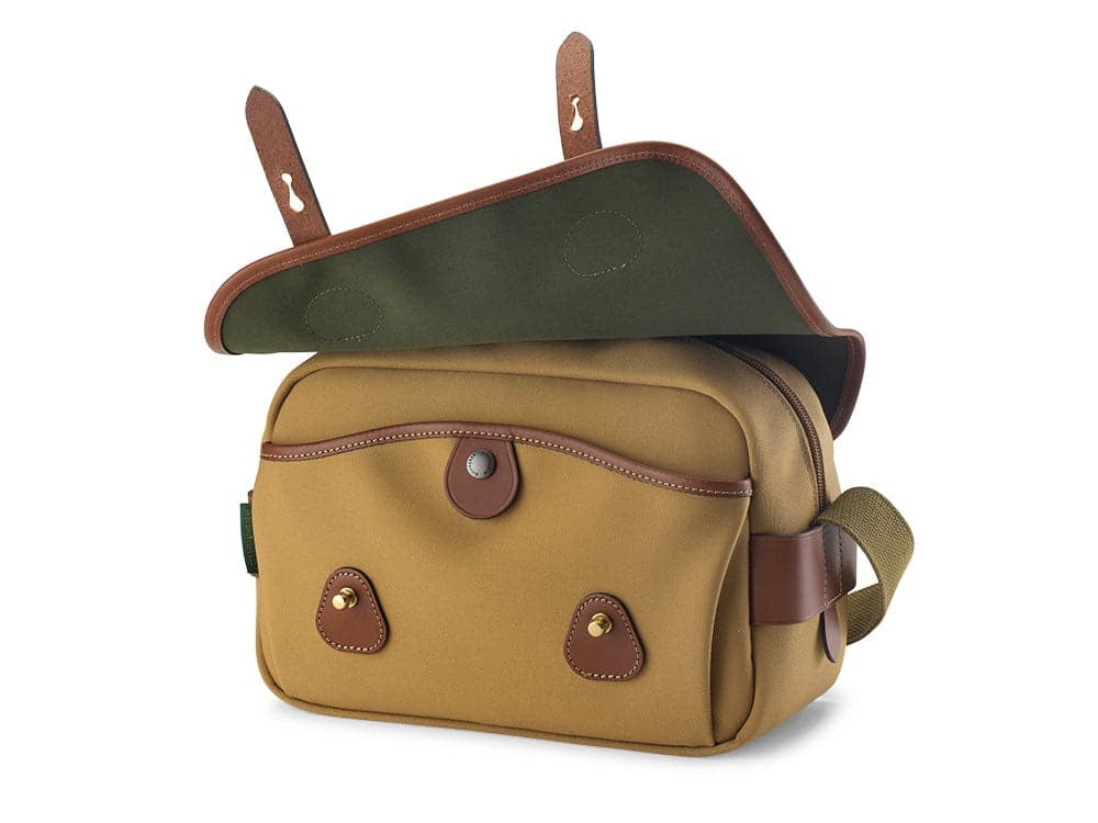 Billingham S3 Camera Bag - Khaki Canvas / Tan Leather-Camera Bags-Billingham