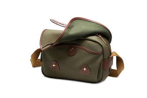 Billingham S3 Camera Bag - Sage FibreNyte / Chocolate Leather-Camera Bags-Kudos Cameras