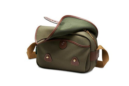Billingham S3 Camera Bag - Sage FibreNyte / Chocolate Leather-Camera Bags-Kudos Cameras