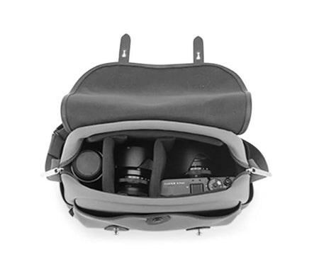 Billingham S3 Camera Bag - Sage FibreNyte / Chocolate Leather-Camera Bags-Kudos Cameras