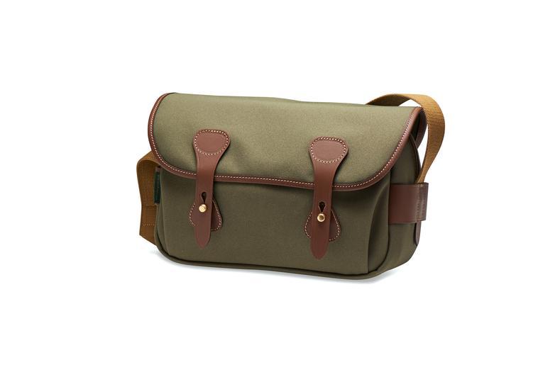 Billingham S3 Camera Bag - Sage FibreNyte / Chocolate Leather-Camera Bags-Kudos Cameras