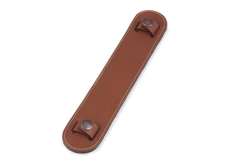 Billingham SP10 Shoulder Pad - Tan Leather with Antique Studs-Camera Bag Accessories-Kudos Cameras