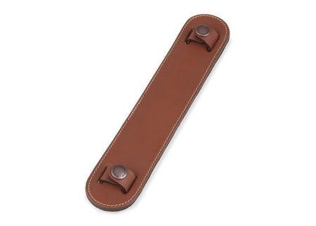 Billingham SP10 Shoulder Pad - Tan Leather with Antique Studs-Camera Bag Accessories-Kudos Cameras