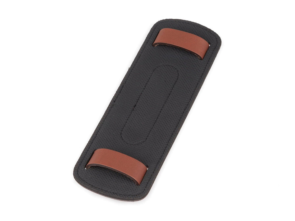 Billingham SP15 Shoulder Pad - Chocolate Leather with Antique Studs-Camera Bag Accessories-Kudos Cameras
