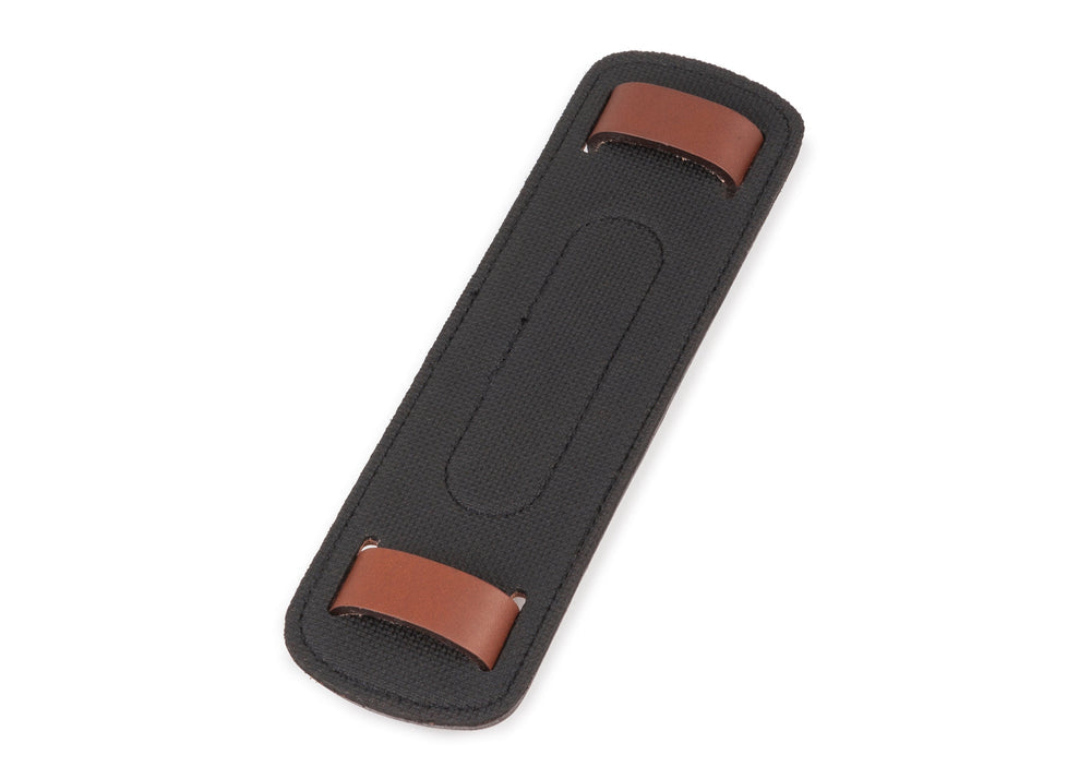 Billingham SP15 Shoulder Pad - Tan Leather with Antique Studs-Camera Bag Accessories-Kudos Cameras