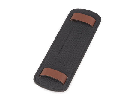 Billingham SP20 Shoulder Pad - Chocolate Leather with Antique Studs-Camera Bag Accessories-Kudos Cameras