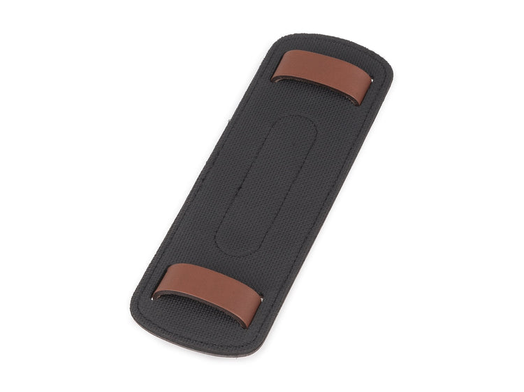 Billingham SP20 Shoulder Pad - Chocolate Leather with Antique Studs-Camera Bag Accessories-Kudos Cameras