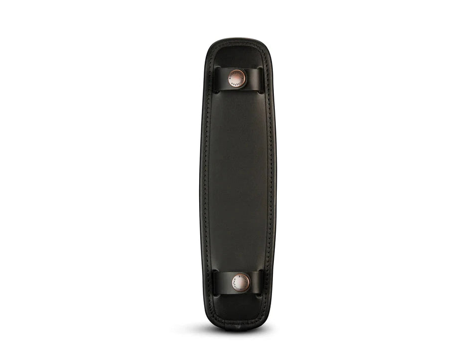 Billingham SP40 Shoulder Pad - Black Leather with Antique Studs-Camera Bag Accessories-Kudos Cameras