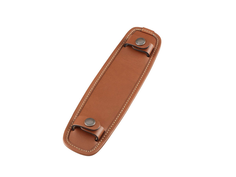 Billingham SP40 Shoulder Pad - Tan Leather with Antique Studs-Camera Bag Accessories-Kudos Cameras