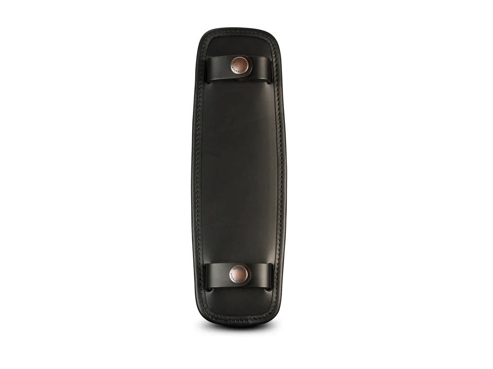 Billingham SP50 Shoulder Pad - Black Leather with Antique Studs-Camera Bag Accessories-Kudos Cameras