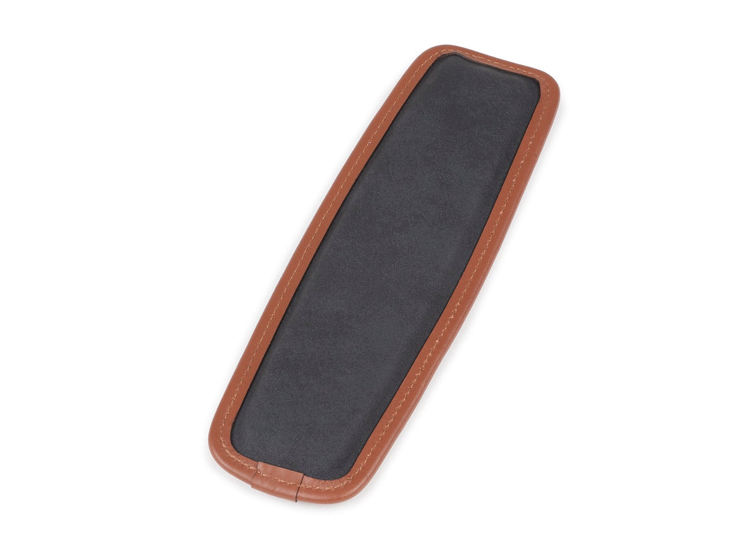 Billingham SP50 Shoulder Pad - Tan Leather with Antique Studs-Camera Bag Accessories-Kudos Cameras