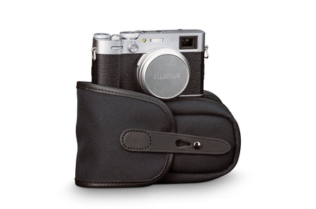 Billingham Ten-16 Camera Bag - Black FibreNyte / Black Leather-Camera Bags-Billingham